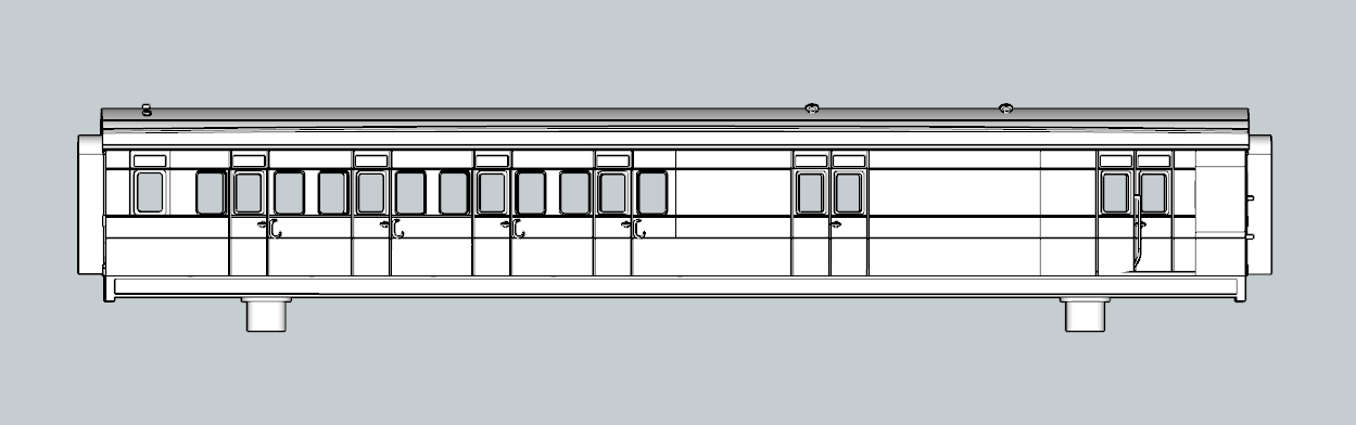 (image for) LSWR Ironclad 4 cmpt Brake Third RH - d135